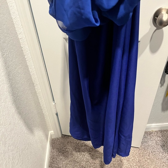 NWT Lauren Ralph Lauren Evening Strapless Formal Dress Color Tidal Blue Size 20W - Picture 12 of 15